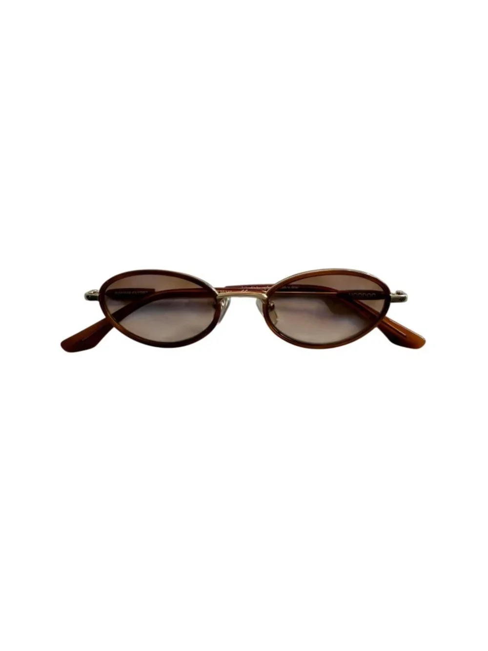 Bonnie Clyde Voodoo Sunglasses in Gold Tortoise Brown